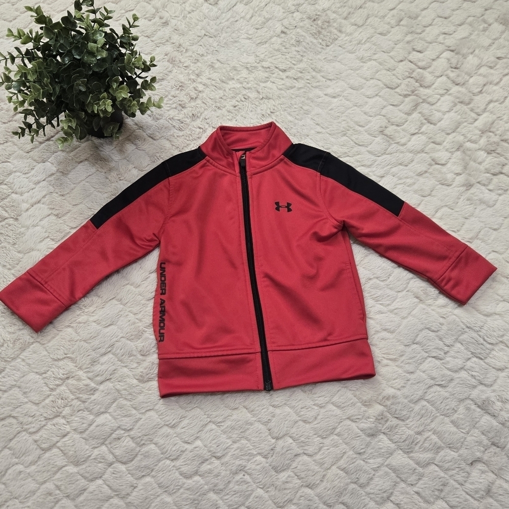 Under Armour Red Zip-Up Jacket, Boys Size 2T